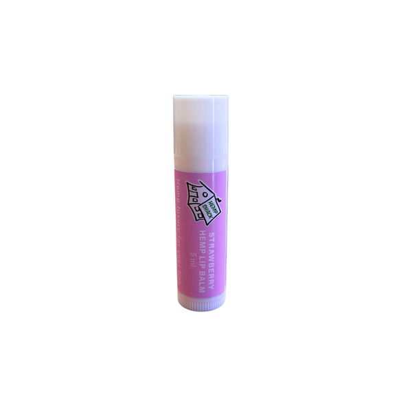 STRAWBERRY & HEMP Moisturising Lip Balm 5ml