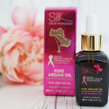 Pure Argan Oil Infused with Rose Essential Oil - (NBCF)