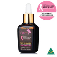 Pure Argan Oil Infused with Rose Essential Oil - (NBCF)
