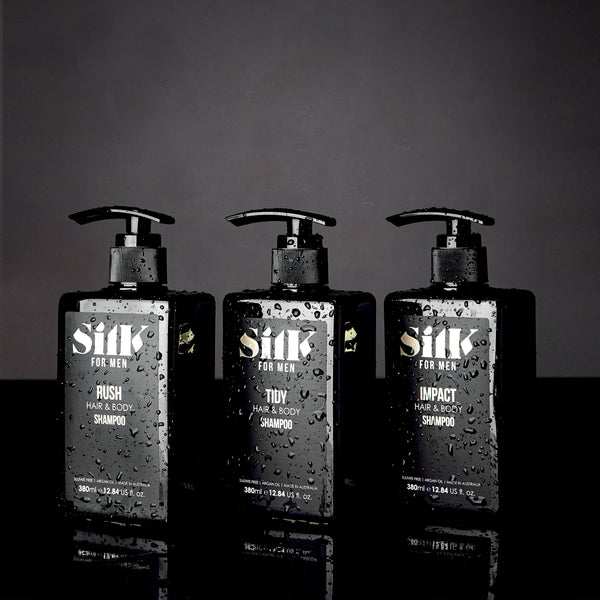 Men's Sulfate Free Argan Hair & Body Shampoo